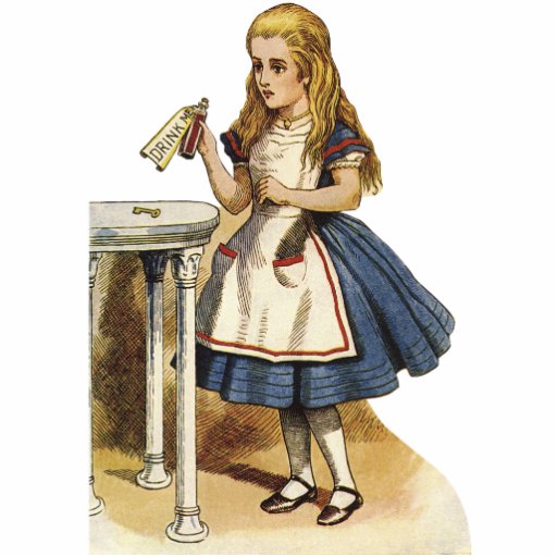 Alice in Wonderland Cutout Standup Standing Photo Sculpture | Zazzle