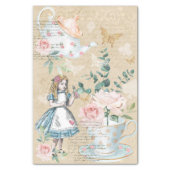  Alice In Wonderland Decoupage Alice Drink Me Tissue Paper (Vertical)