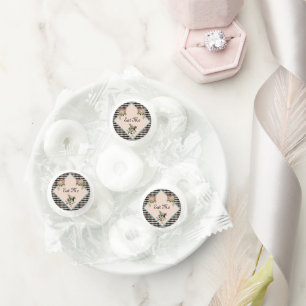 Alice in Wonderland Diamond Checker Eat Me Wedding Life Saver® Mints