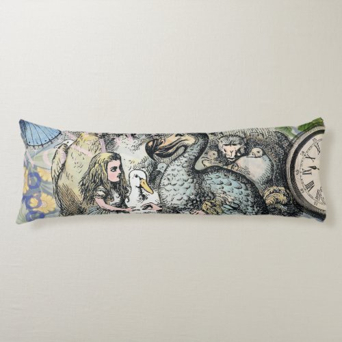 Alice in Wonderland Dodo Classic Artwork Body Pillow