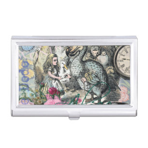 Alice in Wonderland Dodo Classic Artwork Business Card Holder
