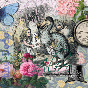 Alice in Wonderland Dodo Classic Artwork Cutout
