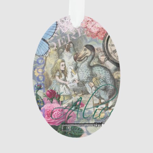 Alice in Wonderland Dodo Classic Artwork Ornament