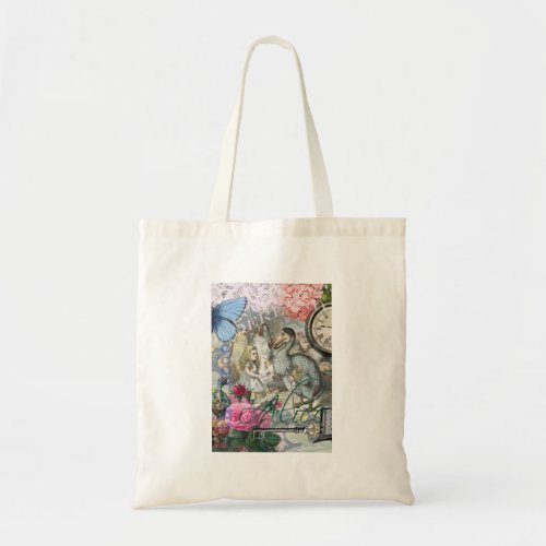 Alice in Wonderland Dodo Classic Artwork Tote Bag