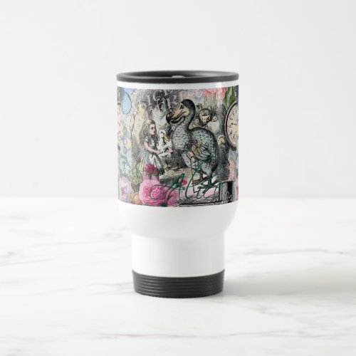 Alice in Wonderland Dodo Classic Artwork Travel Mug