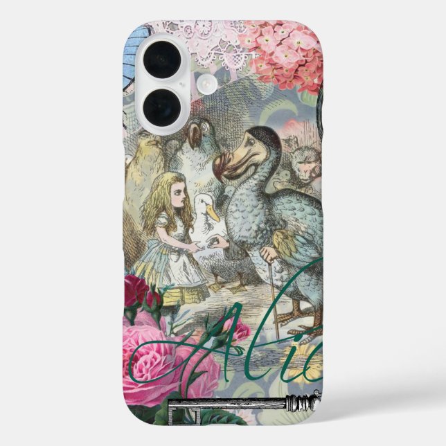 Alice in Wonderland Dodo Classic Tenniel Art Case-Mate iPhone Case (Back)