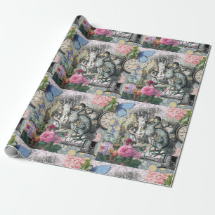 Alice in Wonderland Dodo Classic Tenniel Art Wrapping Paper