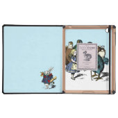 Alice in Wonderland Dodo ipad case White Rabbit (Inside)