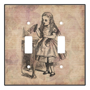 Alice in Wonderland Drink Me Bottle Light Switch Cover