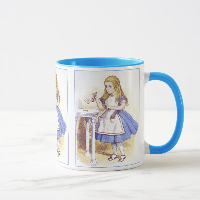 Alice in Wonderland - Drink Me - Tenniel Mug (Right)
