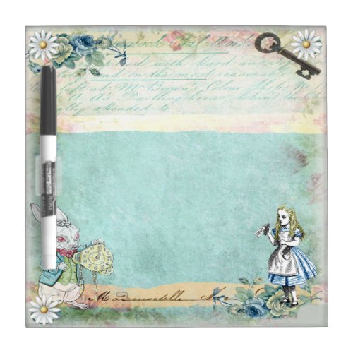 Alice in Wonderland Dry Erase Board