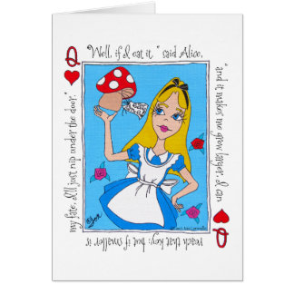 Alice in Wonderland, Eat Me! Cards