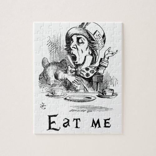 Alice in Wonderland _ Eat me Jigsaw Puzzle