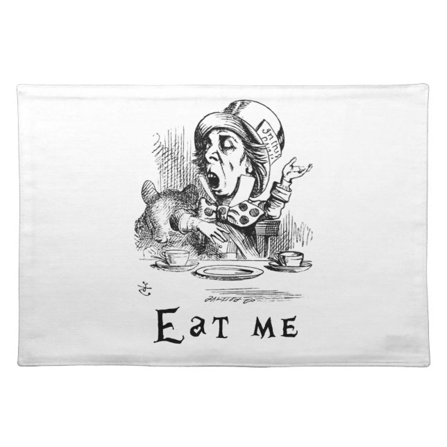Alice in Wonderland - Eat me Placemat (Front)
