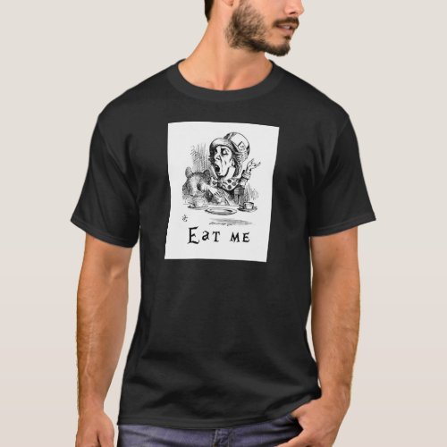 Alice in Wonderland _ Eat me T_Shirt