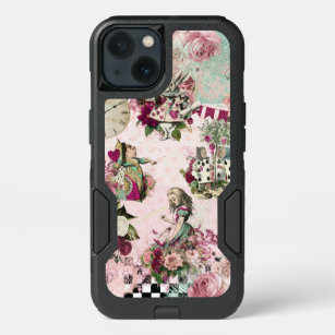 Alice in Wonderland Elegant pink iPhone 13 Case