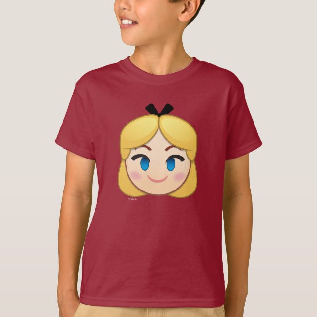 Alice In Wonderland Emoji T-Shirt (Front)