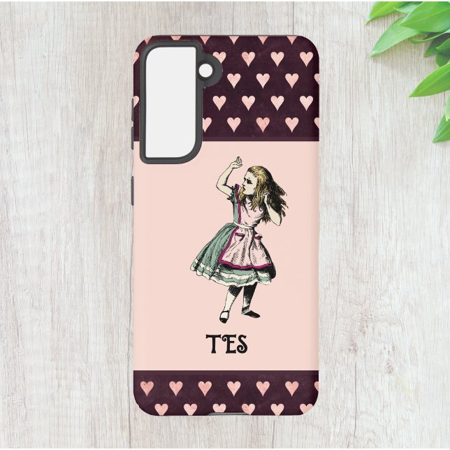 Alice in Wonderland Fairy Tale Monogram Samsung Galaxy Case (Creator Uploaded)