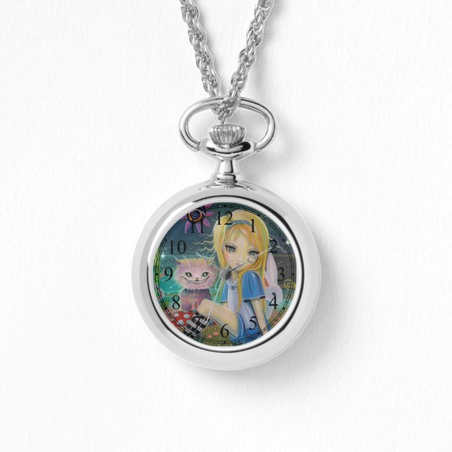 Alice in Wonderland Fairytale Cute Girly Watch (Front)