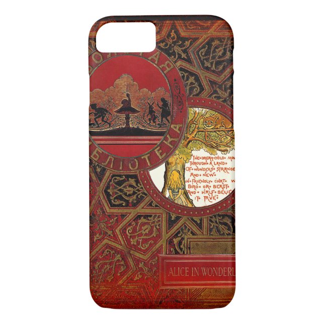 Alice In Wonderland Featuring 'The Cheshire Cat' Case-Mate iPhone Case (Back)