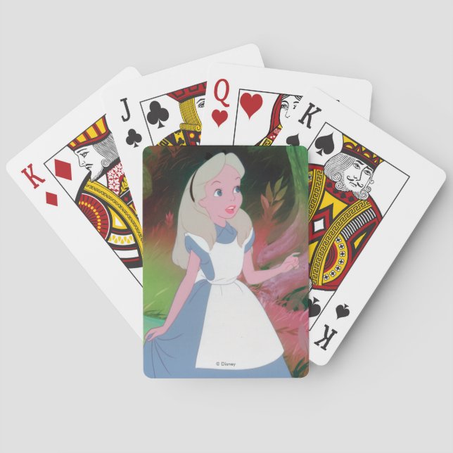 Alice in Wonderland Film Still 1 Poker Cards (Back)