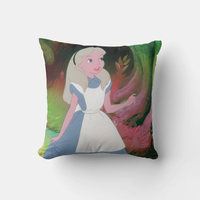 Alice in Wonderland Film Still 1 Throw Pillow (Front)