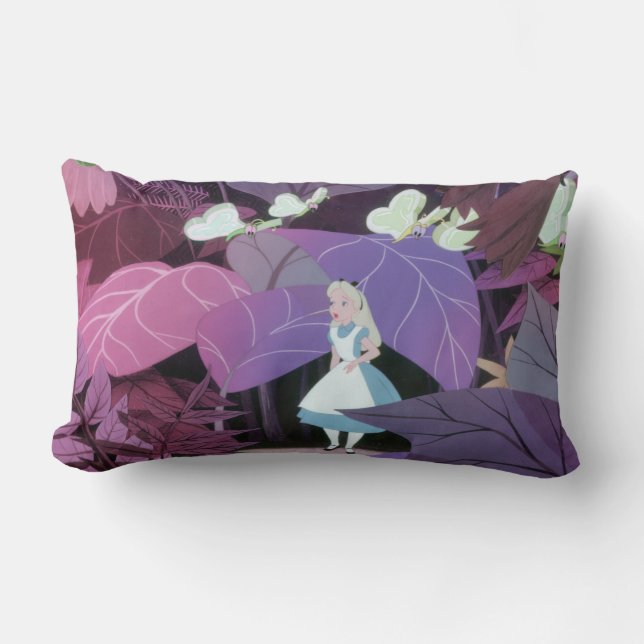 Alice in Wonderland Film Still 2 Lumbar Pillow (Front)