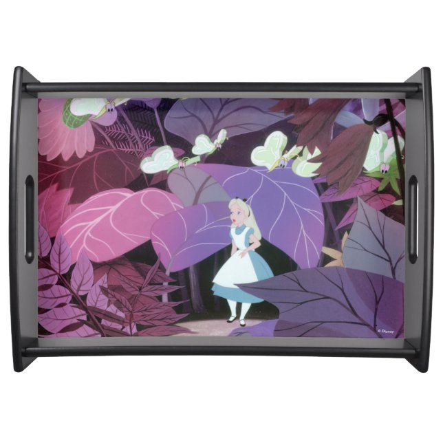 Alice in Wonderland Film Still 2 Serving Tray (Front)