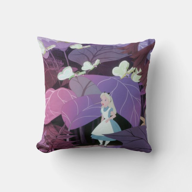 Alice in Wonderland Film Still 2 Throw Pillow (Front)