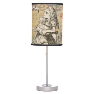 Alice in Wonderland Flamingo Classic Table Lamp