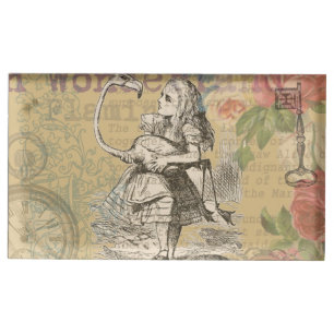 Alice in Wonderland Flamingo Classic Table Number Holder