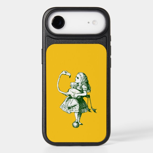 Alice in Wonderland Flamingo Otterbox iPhone Case (Back)