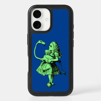 Alice in Wonderland Flamingo iPhone 16 Case