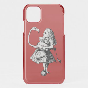 Alice in Wonderland Flamingo iPhone 11 Case