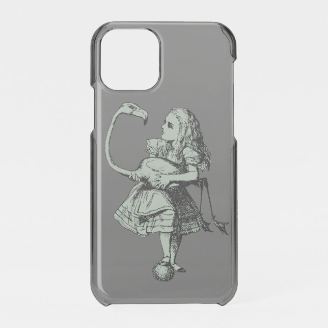 Alice in Wonderland Flamingo Uncommon iPhone Case (Back)