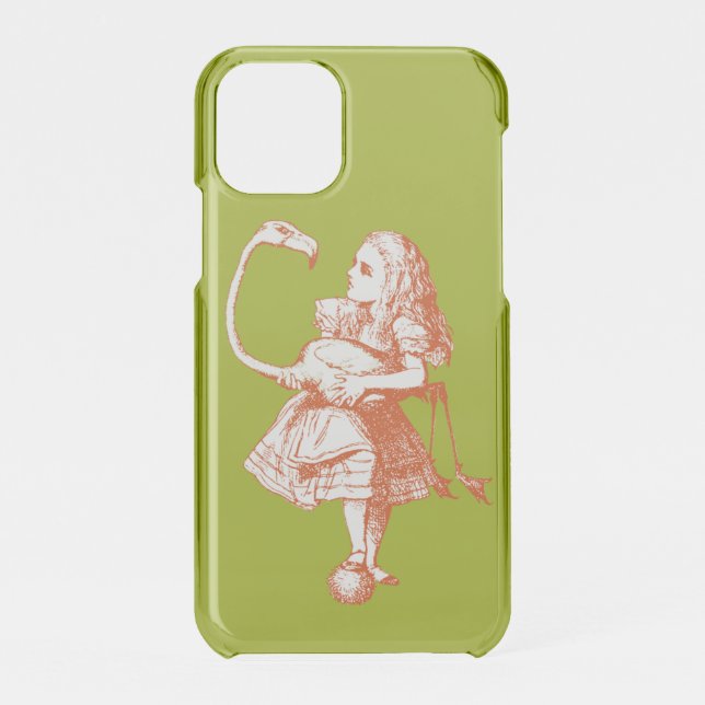 Alice in Wonderland Flamingo Uncommon iPhone Case (Back)