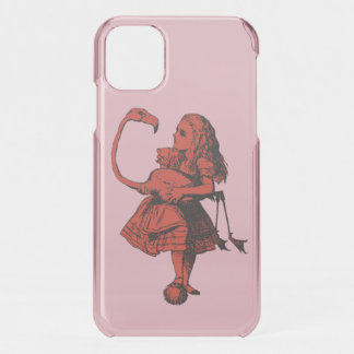 Alice in Wonderland Flamingo iPhone 11 Case