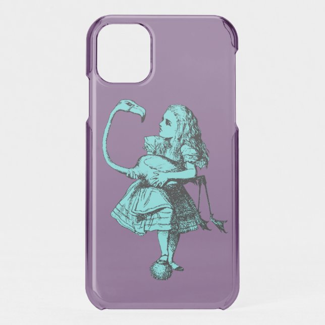 Alice in Wonderland Flamingo Uncommon iPhone Case (Back)