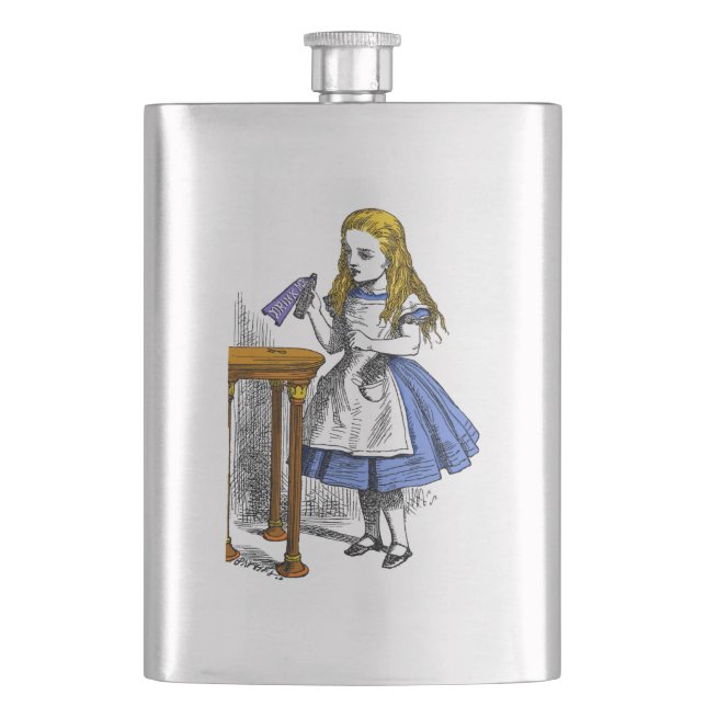 Alice in Wonderland Flask (Front)