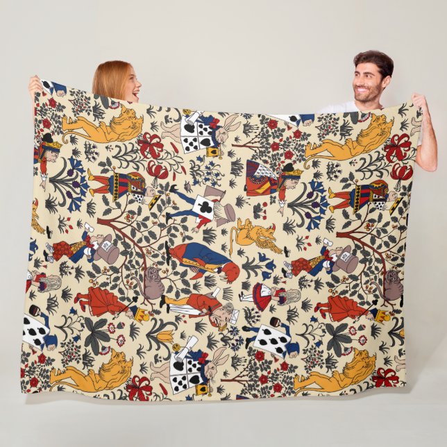 Alice in Wonderland Fleece Blanket (In Situ)