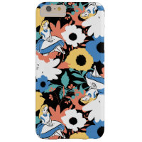 Alice in Wonderland Floral Retro Pattern Barely There iPhone 6 Plus Case