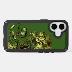 Alice in Wonderland & Flowers iPhone 16 Case