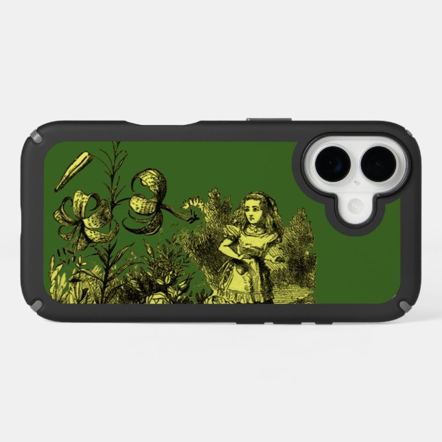 Alice in Wonderland & Flowers Speck iPhone Case (Horz)