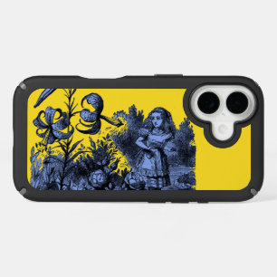 Alice in Wonderland & Flowers iPhone 16 Case