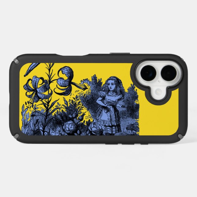 Alice in Wonderland & Flowers Speck iPhone Case (Horz)