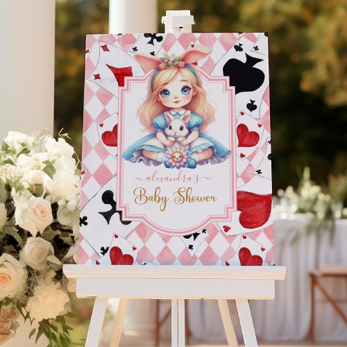 Alice in Wonderland  Foam Board