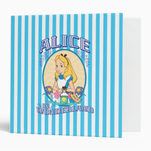 Alice in Wonderland - Frame 3 Ring Binder