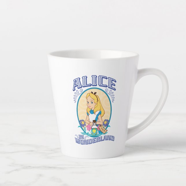 Alice in Wonderland - Frame Latte Mug (Right)
