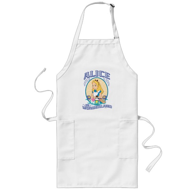 Alice in Wonderland - Frame Long Apron (Front)