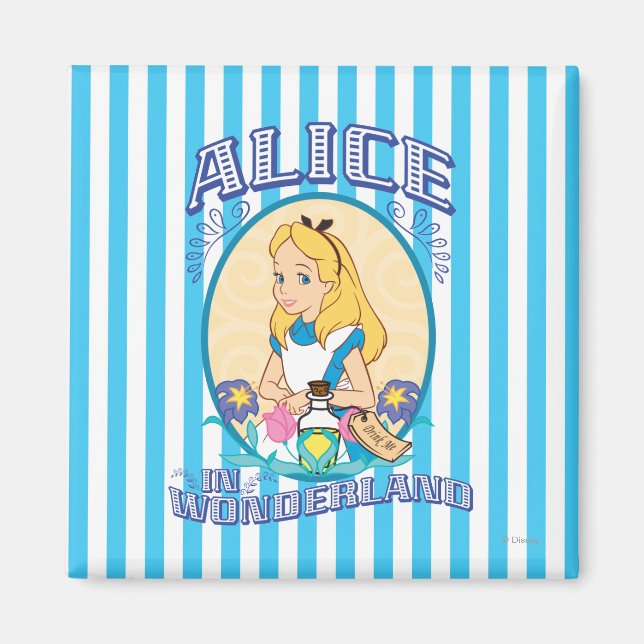 Alice in Wonderland - Frame Magnet (Front)